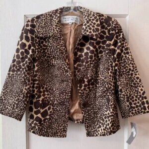 Trina Turk | Giraffe Print Corduroy Jacket